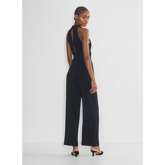New Aritiza Wilfred Pageturner Jumpsuit Black size 4 - Picture 3 of 10
